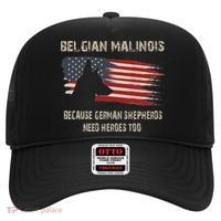 Belgian Malinois American Flag Hat thumb 0