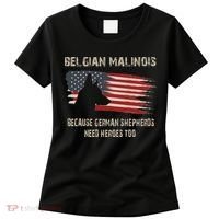 Belgian Malinois American Flag Women's T-Shirt thumb 0