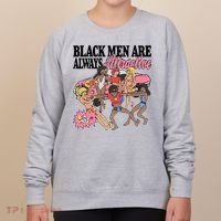 Black Men Are Always Attractive Women's Sweatshirt thumb 0