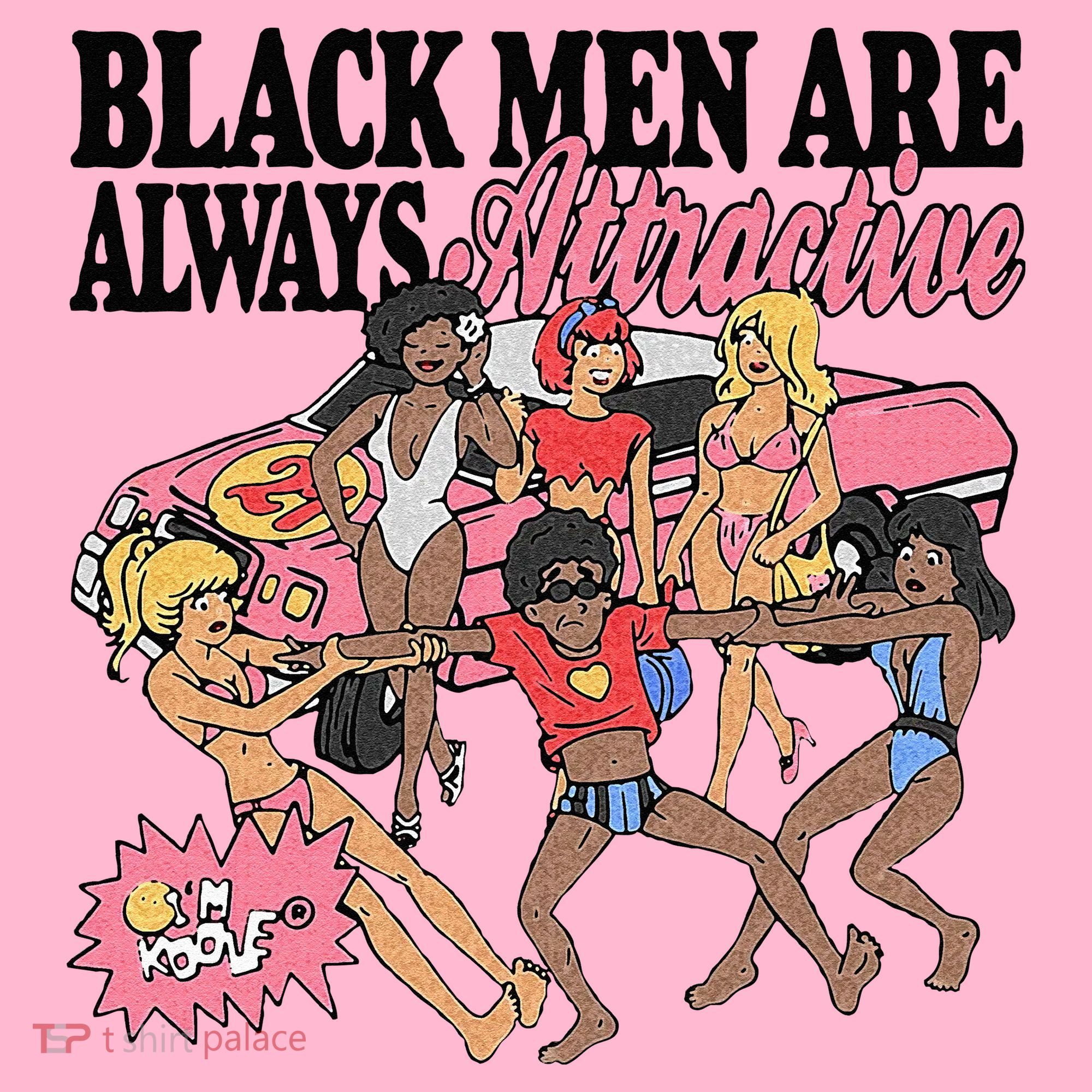 Black Men Are Always Attractive Coaster