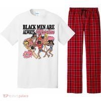 Black Men Are Always Attractive Pajama Set thumb 0