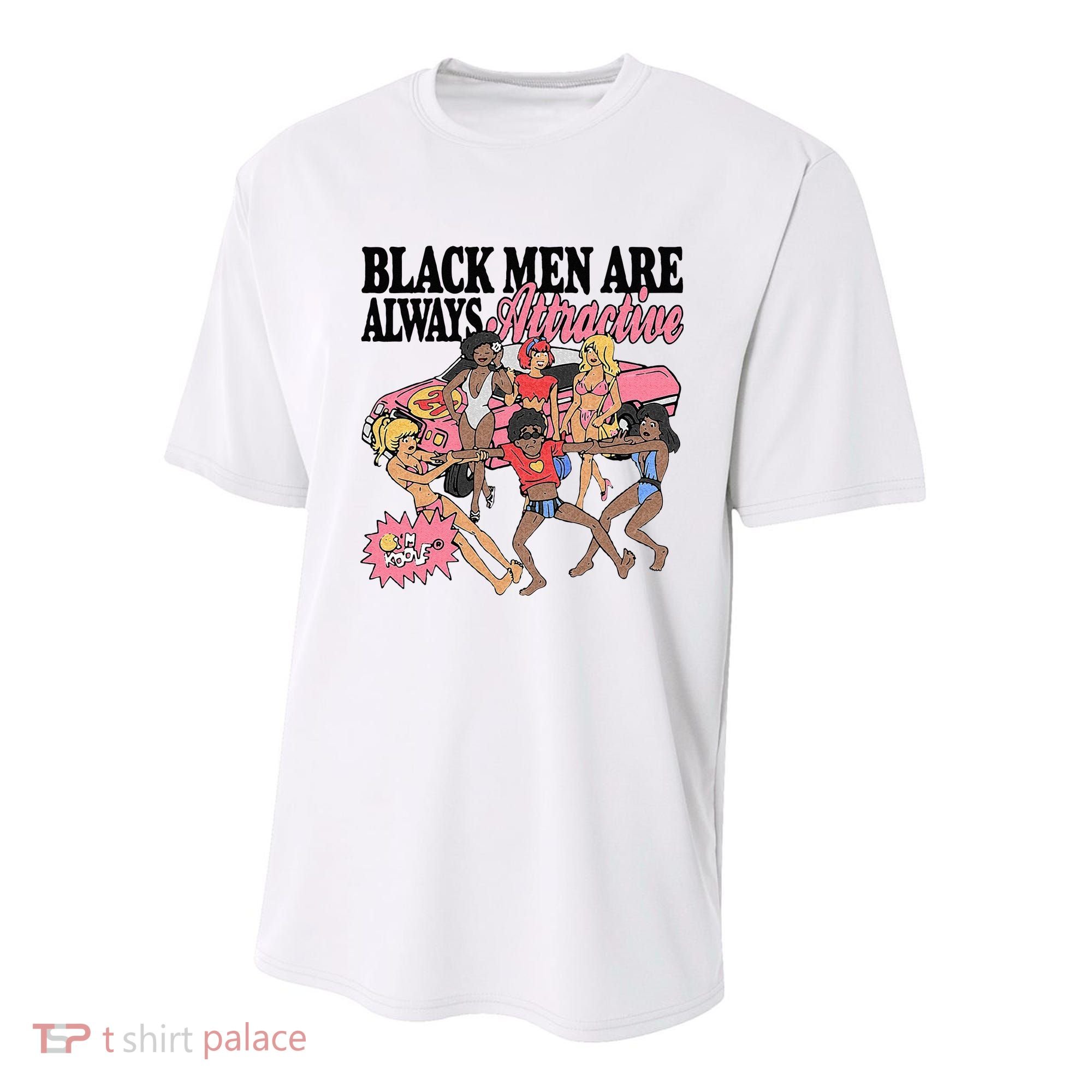 Black Men Are Always Attractive Youth Performance Sprint T-Shirt