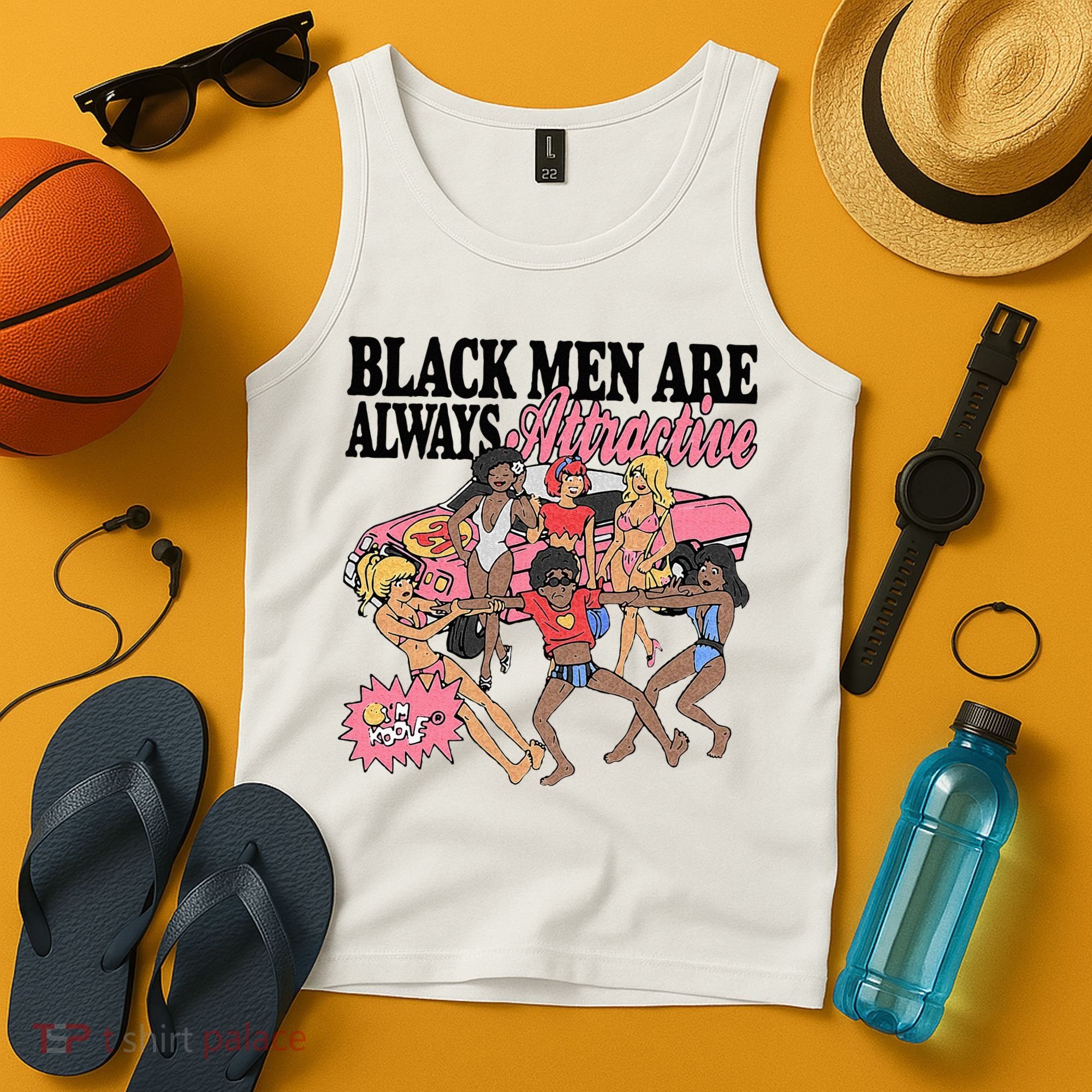 Black Men Are Always Attractive Tank Top