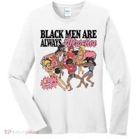 Black Men Are Always Attractive Women's Long Sleeve Shirt thumb 0