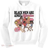 Black Men Are Always Attractive Kids Sweatshirt thumb 0