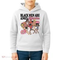 Black Men Are Always Attractive Kids Hoodie thumb 4