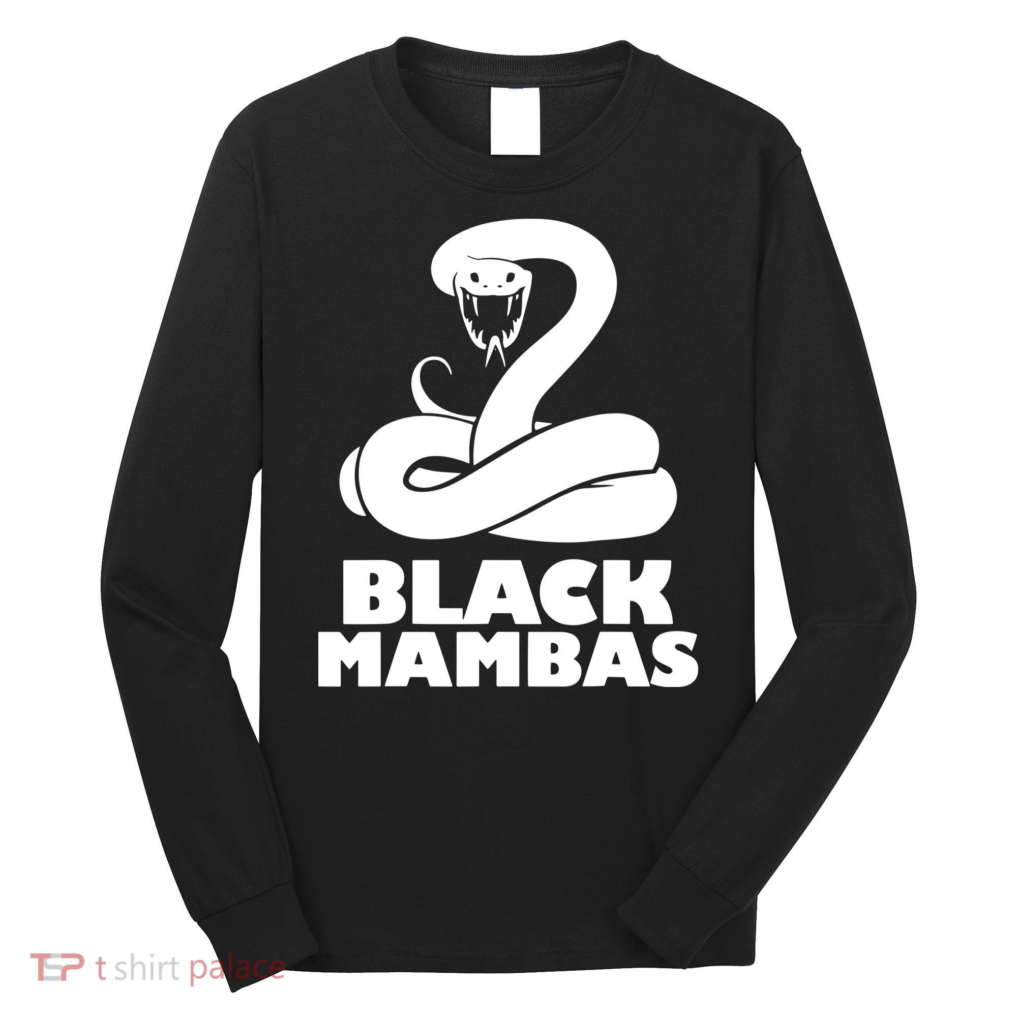 Black Mambas Are My Spirit Animal Scary Snake Long Sleeve Shirt