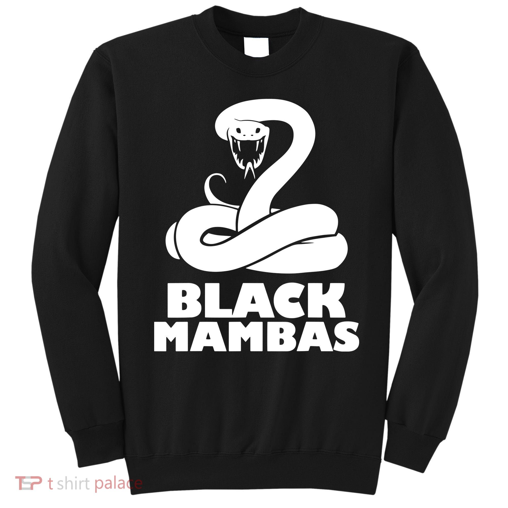Black Mambas Are My Spirit Animal Scary Snake Sweatshirt