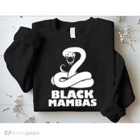 Black Mambas Are My Spirit Animal Scary Snake Sweatshirt thumb 2