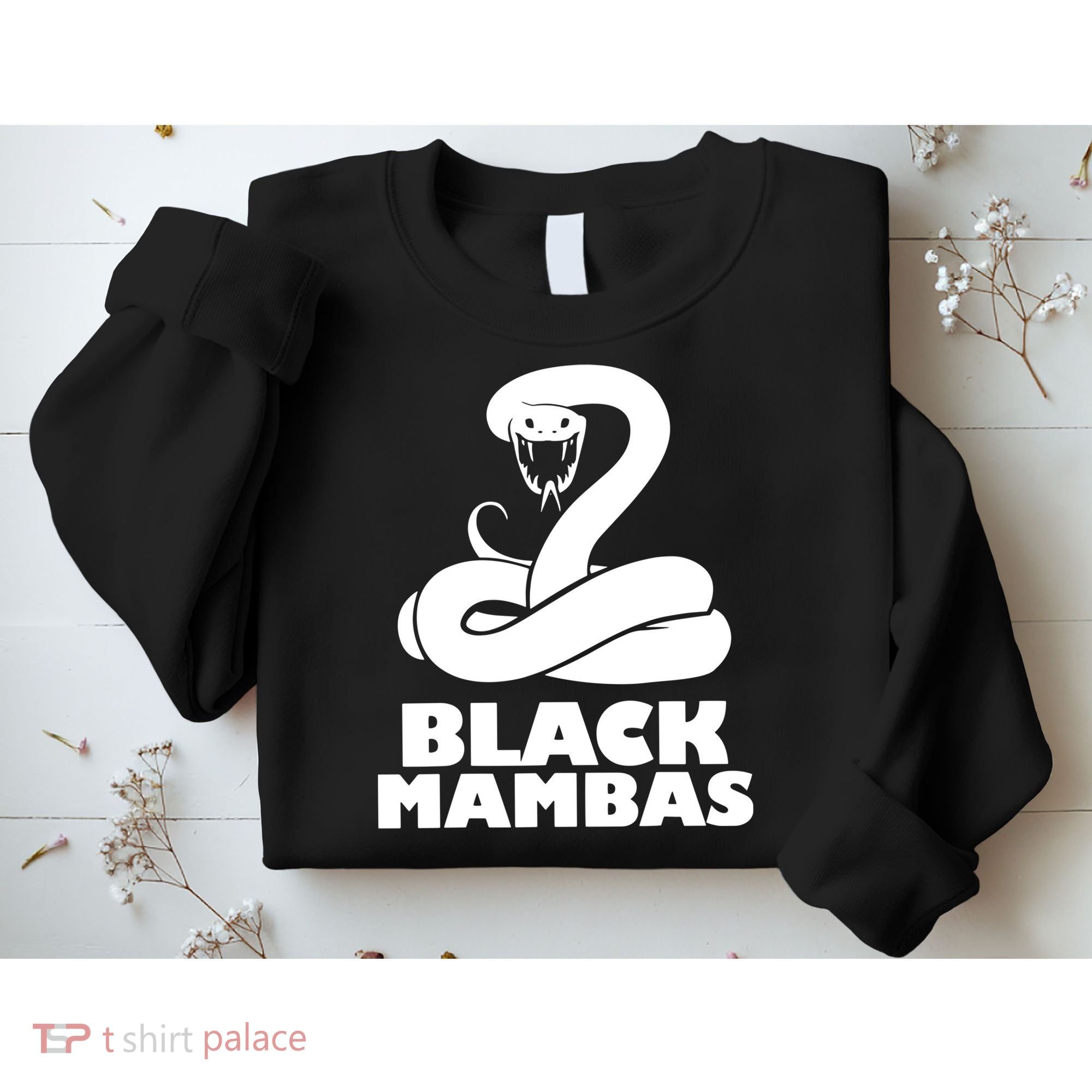 Black Mambas Are My Spirit Animal Scary Snake Sweatshirt