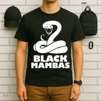 Black Mambas Are My Spirit Animal Scary Snake T-Shirt thumb 6