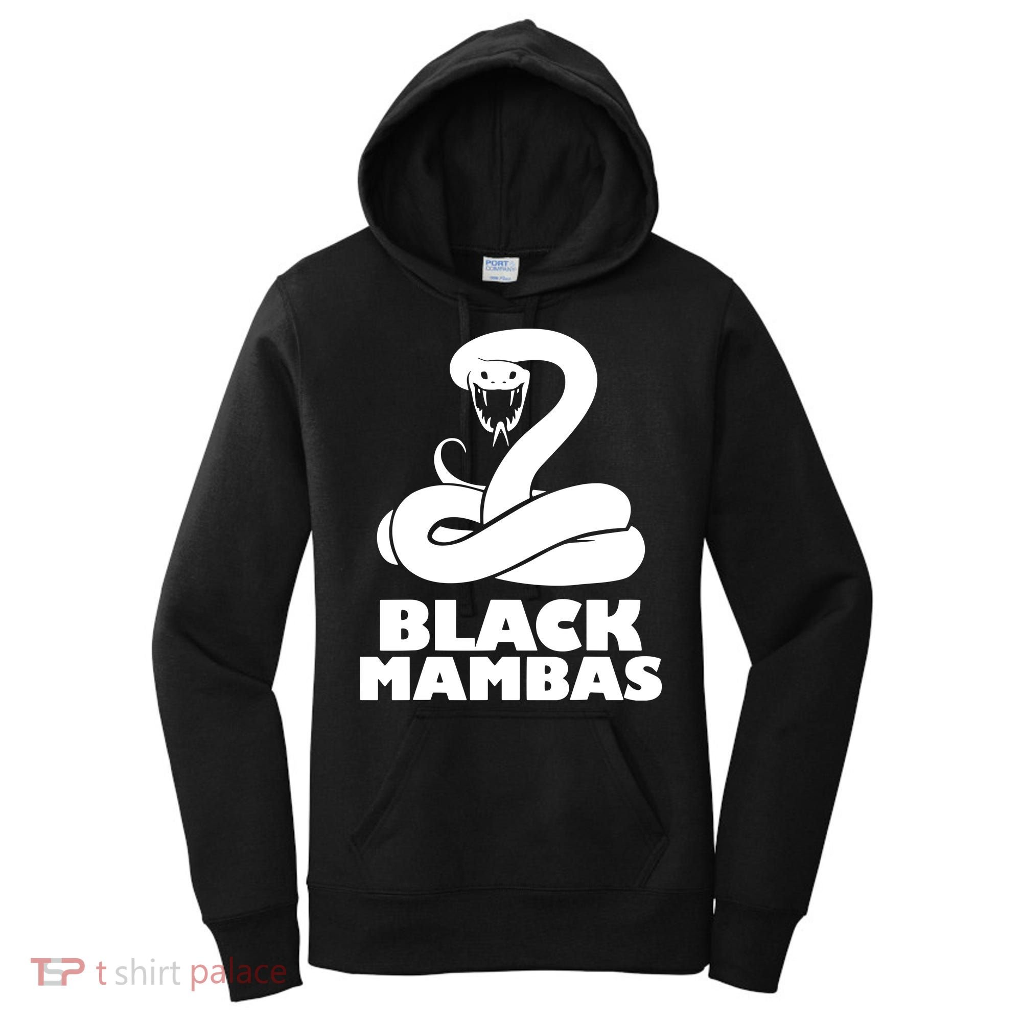 Black Mambas Are My Spirit Animal Scary Snake Women's Hoodie