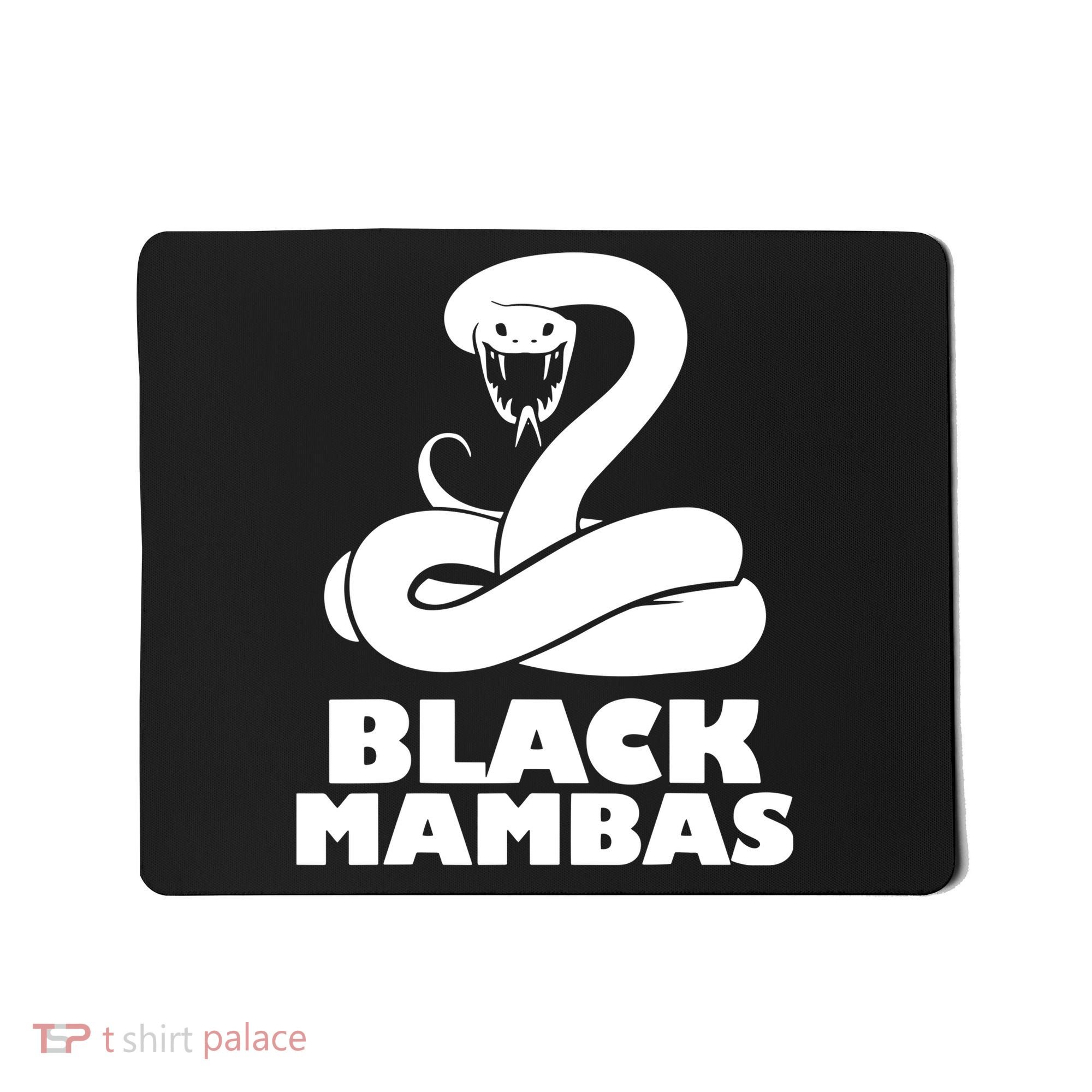 Black Mambas Are My Spirit Animal Scary Snake Mousepad