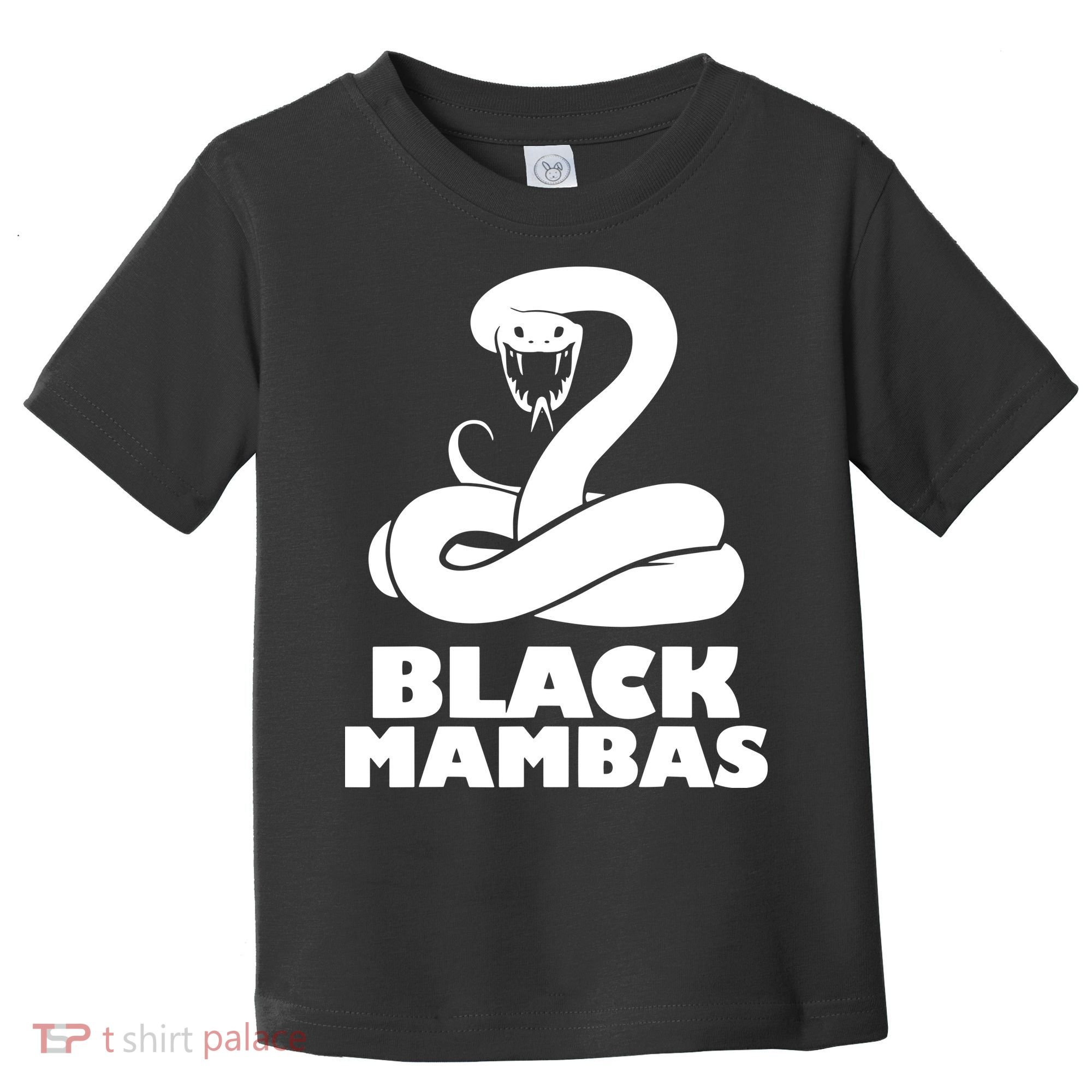 Black Mambas Are My Spirit Animal Scary Snake Toddler T-Shirt