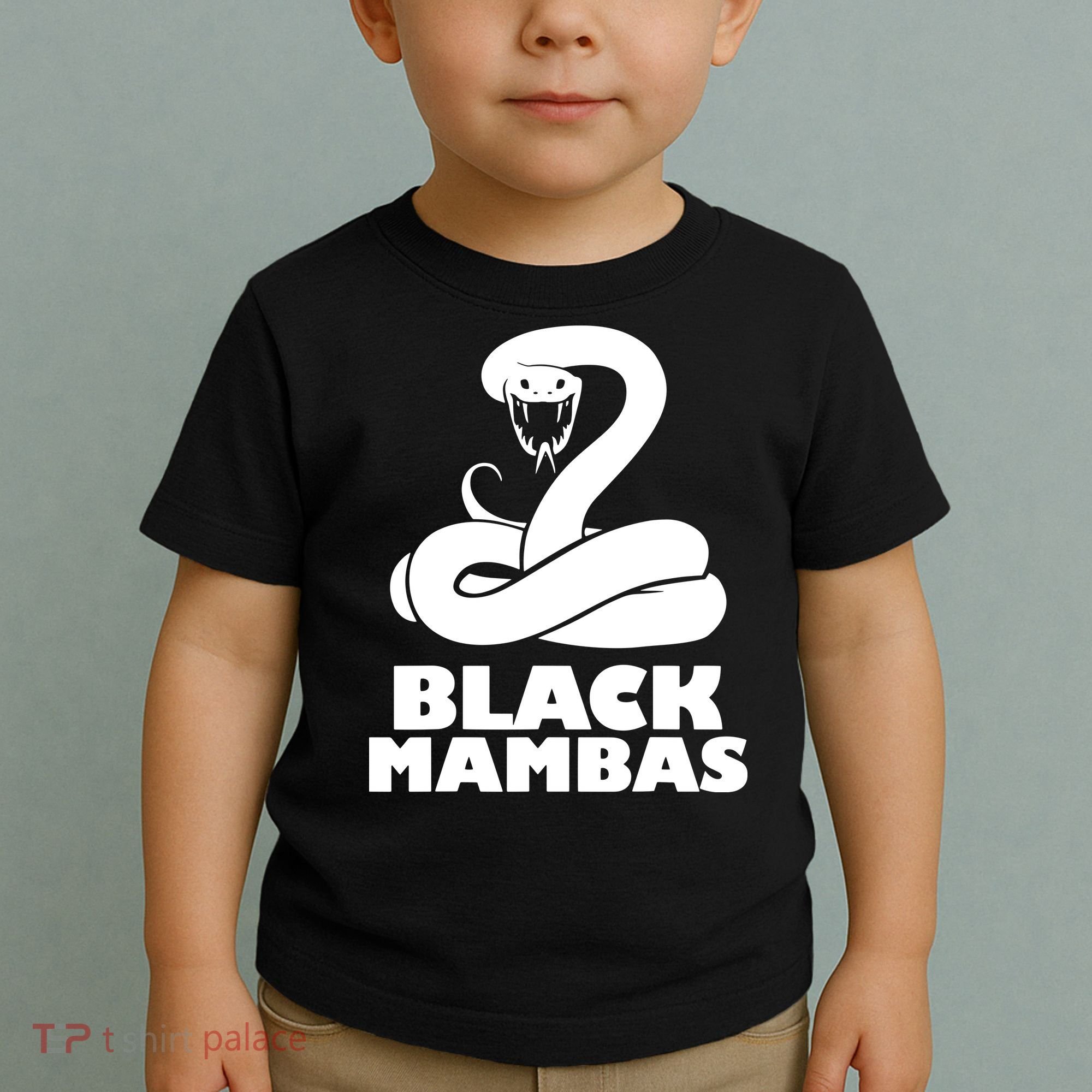 Black Mambas Are My Spirit Animal Scary Snake Toddler T-Shirt