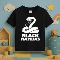 Black Mambas Are My Spirit Animal Scary Snake Toddler T-Shirt thumb 3