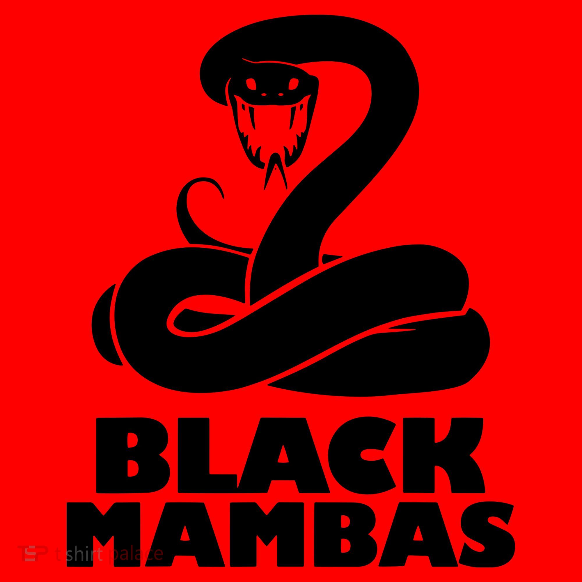 Black Mambas Are My Spirit Animal Scary Snake Santa Hat