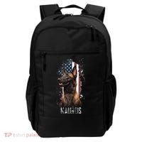 Belgian Malinois American Flag Funny Dog Gift Love Backpack thumb 0