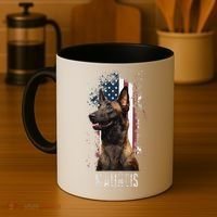 Belgian Malinois American Flag Funny Dog Gift Love Coffee Mug thumb 4