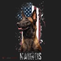 Belgian Malinois American Flag Funny Dog Gift Love Beanie thumb 2