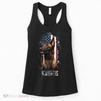 Belgian Malinois American Flag Funny Dog Gift Love Women's Tank Top thumb 0