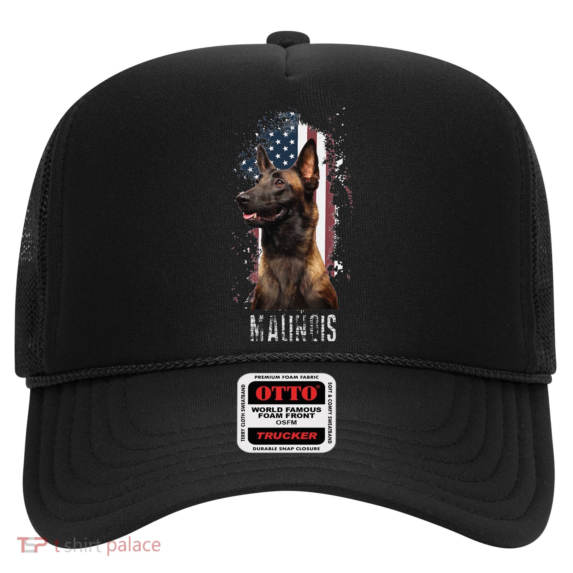 Belgian Malinois American Flag Funny Dog Gift Love Hat