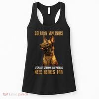 Belgian Malinois American Flag Funny Dog Gift Women's Tank Top thumb 0