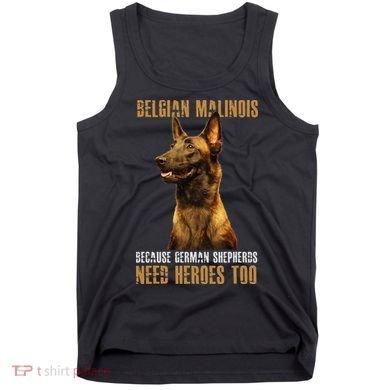 Belgian Malinois American Flag Funny Dog Gift Tank Top
