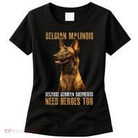 Belgian Malinois American Flag Funny Dog Gift Women's T-Shirt thumb 0