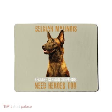 Belgian Malinois American Flag Funny Dog Gift Mousepad