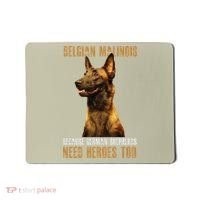 Belgian Malinois American Flag Funny Dog Gift Mousepad thumb 0