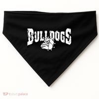 Bulldogs Mascot Back To School Team Spirit USA-Made Doggie Bandana thumb 0