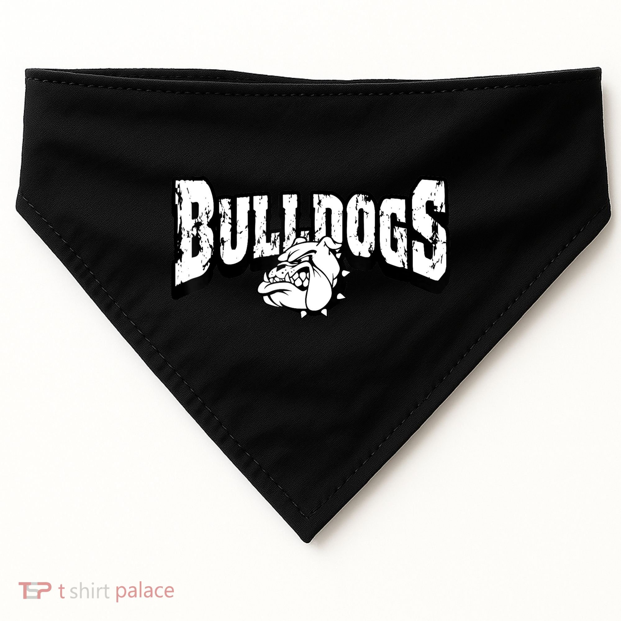 Bulldogs Mascot Back To School Team Spirit USA-Made Doggie Bandana