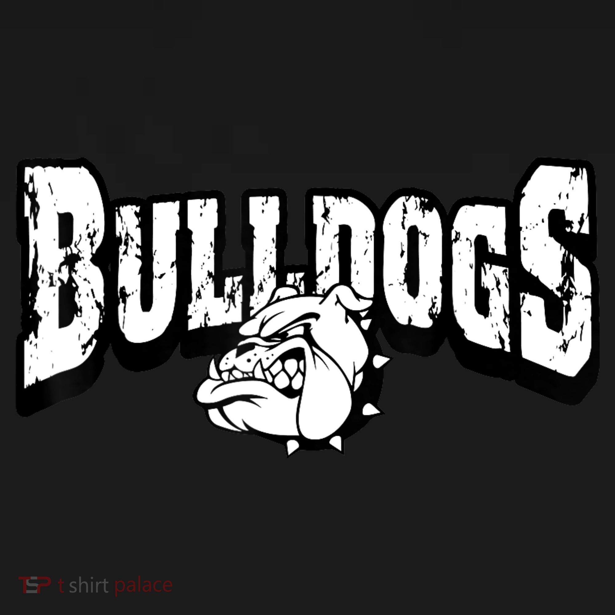 Bulldogs Mascot Back To School Team Spirit Women's Hoodie