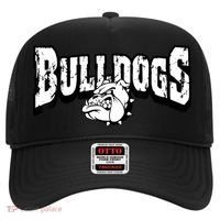 Bulldogs Mascot Back To School Team Spirit Hat thumb 0