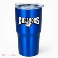 Bulldogs Mascot Back To School Team Spirit Tumbler thumb 0