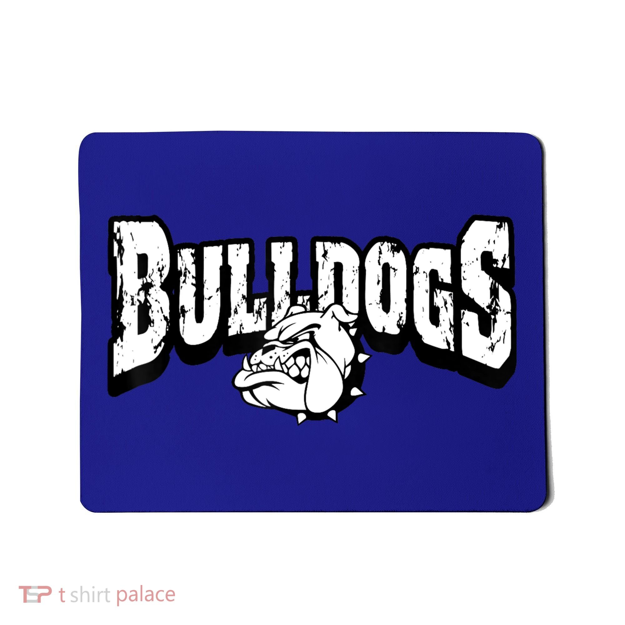 Bulldogs Mascot Back To School Team Spirit Mousepad