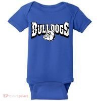 Bulldogs Mascot Back To School Team Spirit Baby Bodysuit thumb 0