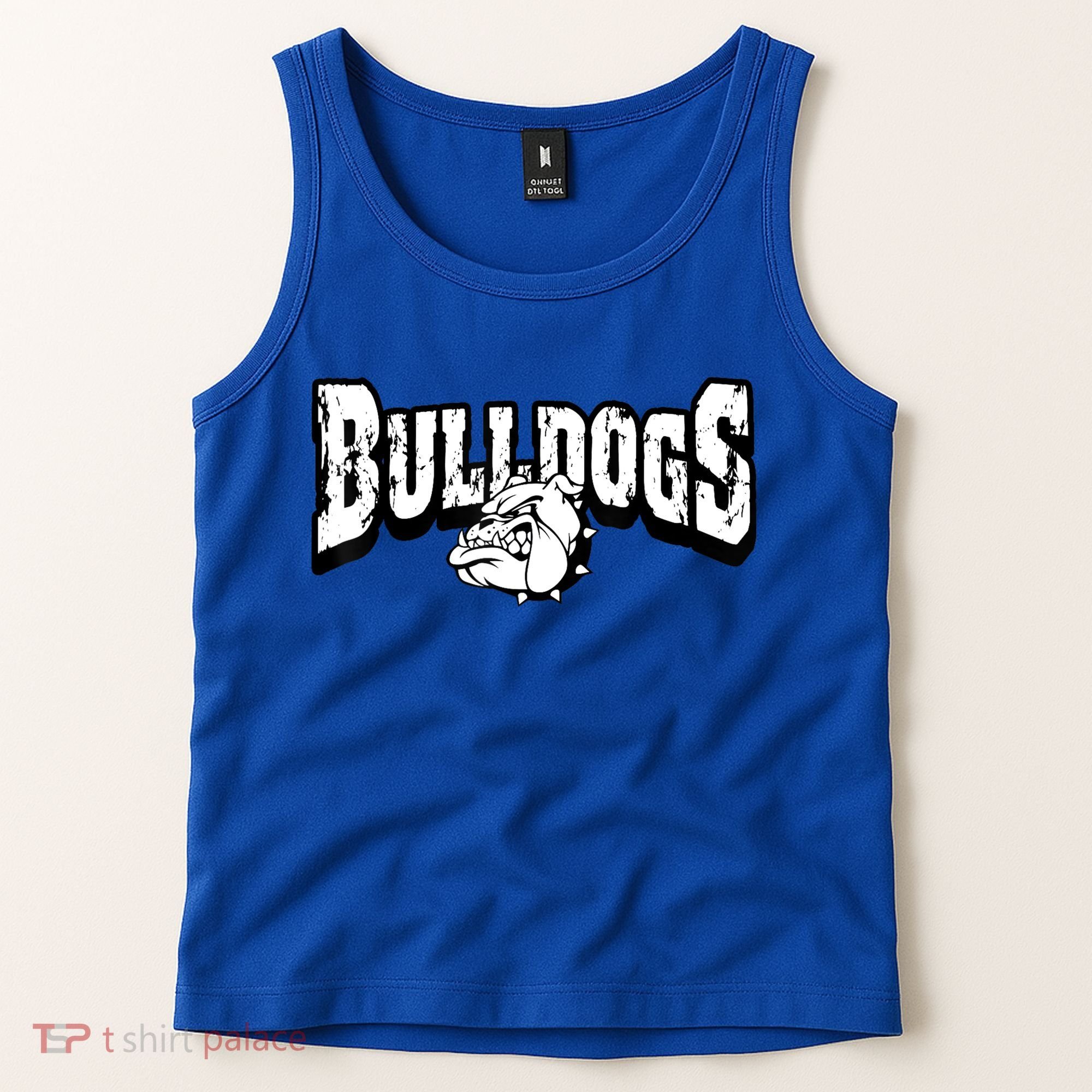 Bulldogs Mascot Back To School Team Spirit Tank Top