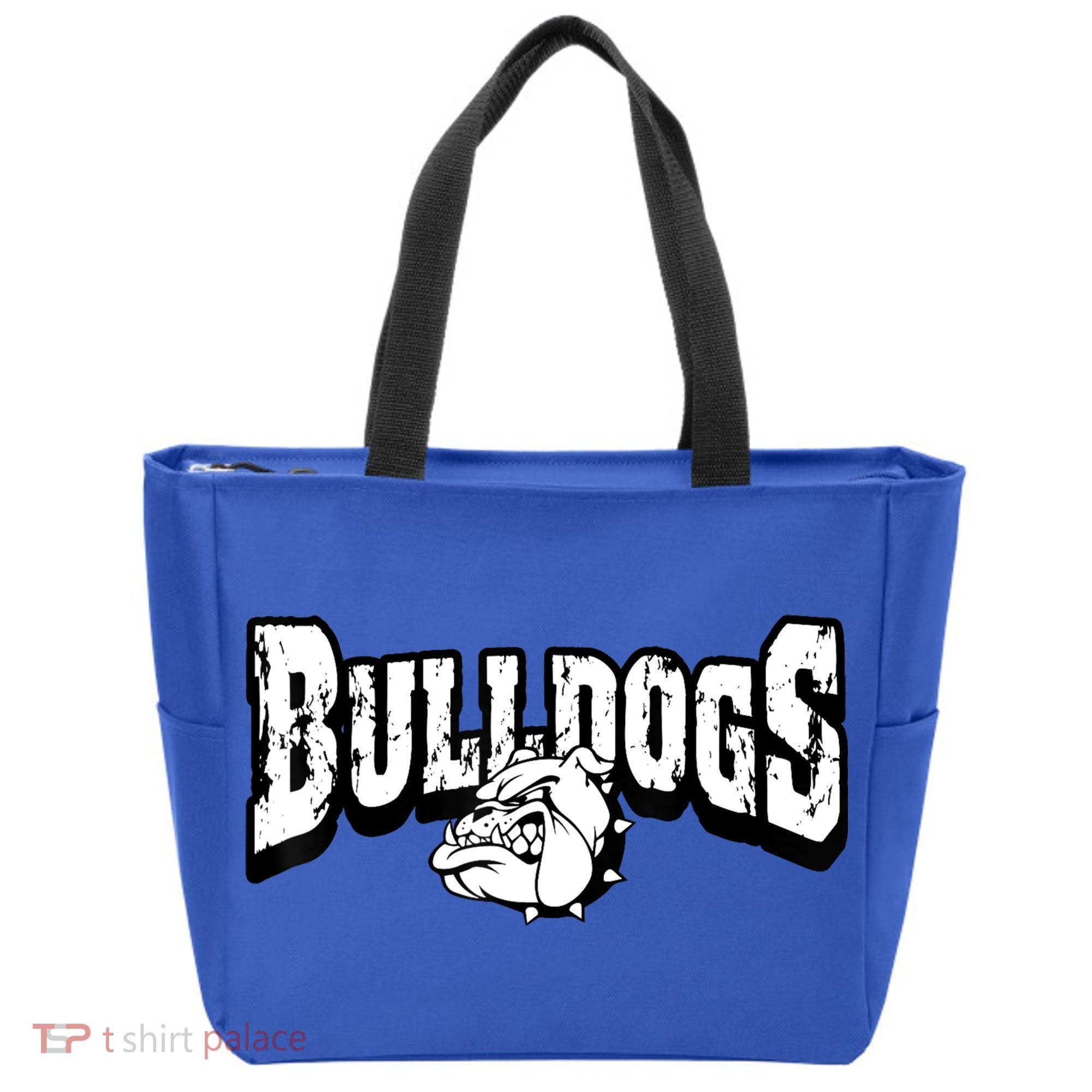 Bulldogs Mascot Back To School Team Spirit Tote Bag