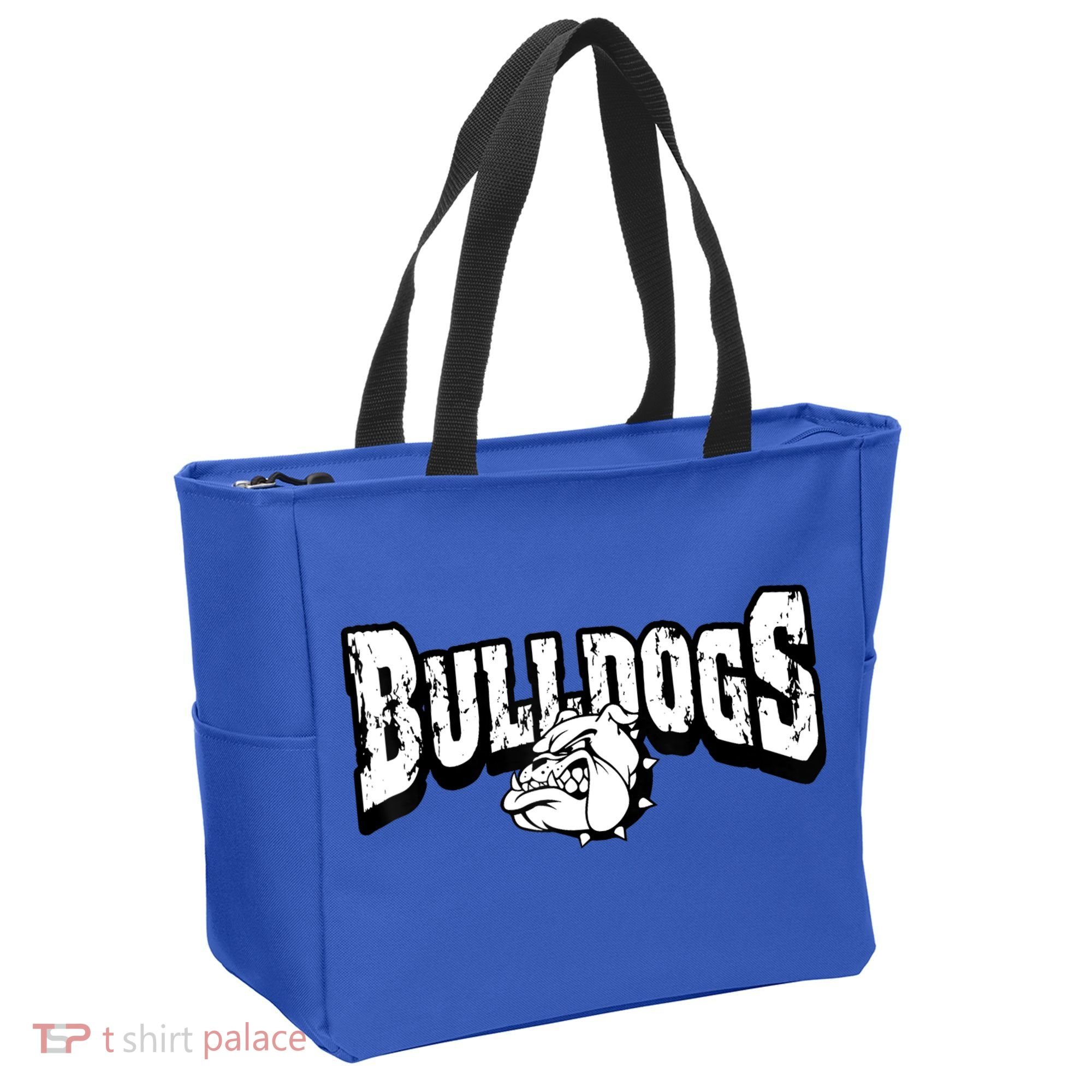 Bulldogs Mascot Back To School Team Spirit Tote Bag