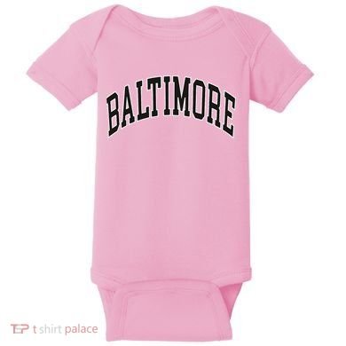 Baltimore Maryland Baby Bodysuit