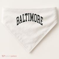 Baltimore Maryland USA-Made Doggie Bandana thumb 0