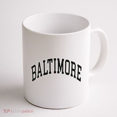 Baltimore Maryland Coffee Mug back