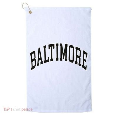 Baltimore Maryland Golf Towel