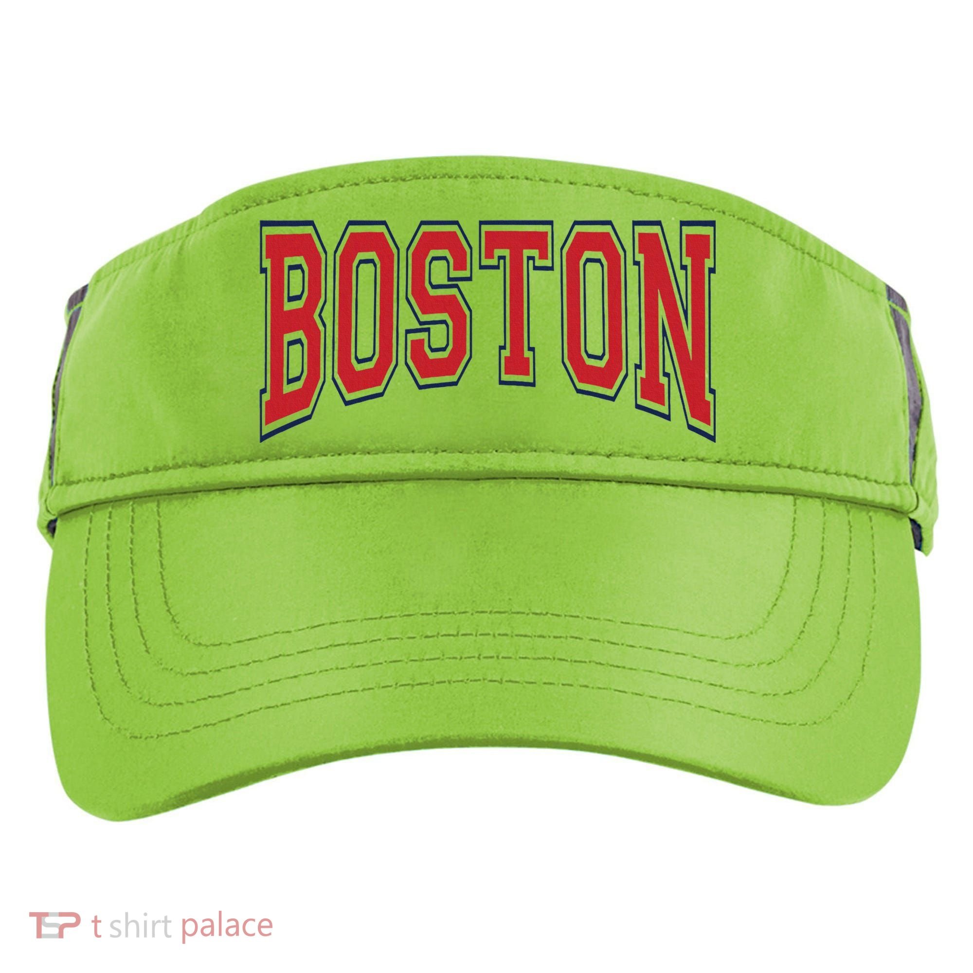 Boston Massachusetts Adult Drive Performance Visor