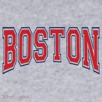 Boston Massachusetts Women's Racerback Cropped Tank thumb 2