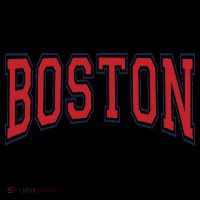 Boston Massachusetts Kids Colorblock Raglan Jersey thumb 2