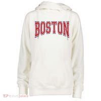 Boston Massachusetts Womens Funnel Neck Pullover Hood thumb 0