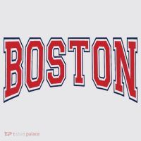 Boston Massachusetts Womens Funnel Neck Pullover Hood thumb 2
